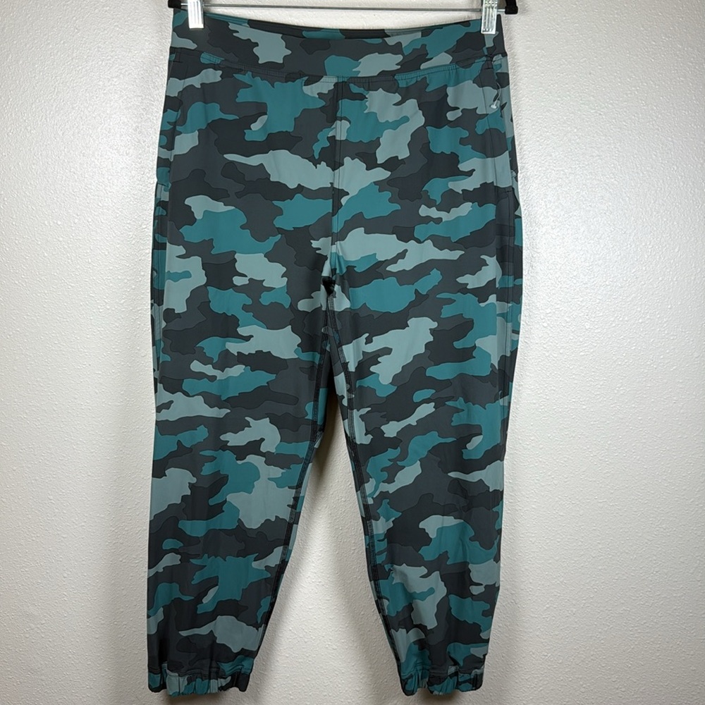 LULULEMON Adapted State High Rise Jogger Women Sz 10 Heritage 365 Tidewater Teal - Picture 3 of 17
